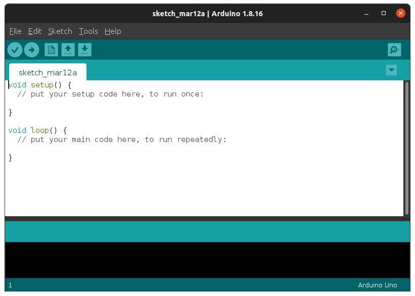 Arduino IDE Pic